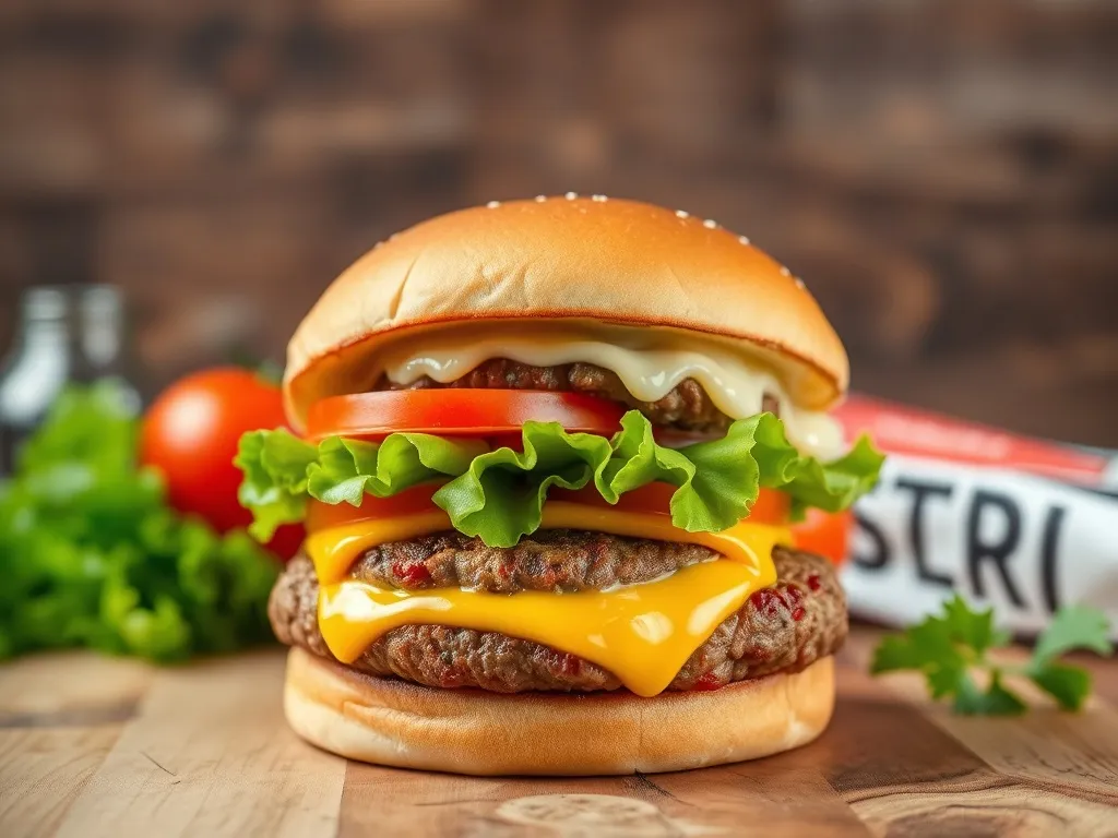 Ile kalorii ma Drwal? Sprawdź wartości odżywcze burgera!