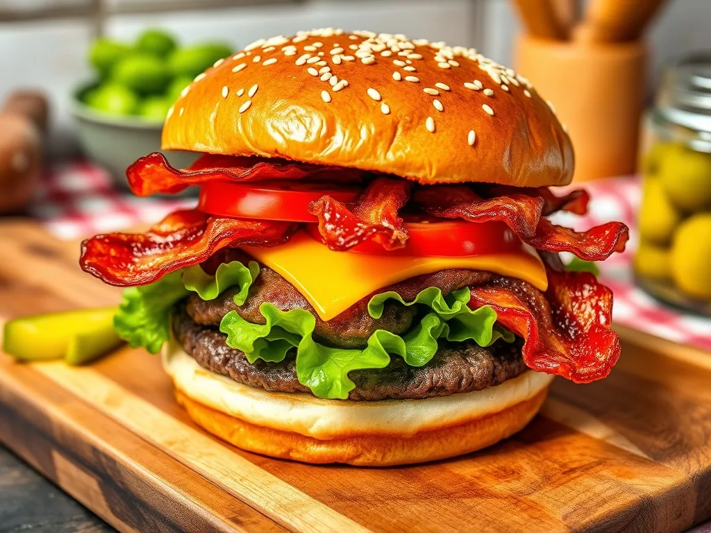 Ile kcal ma Drwal? Sprawdź kaloryczność Burgera Drwala!