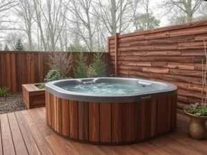 Balia ogrodowa z hydromasażem